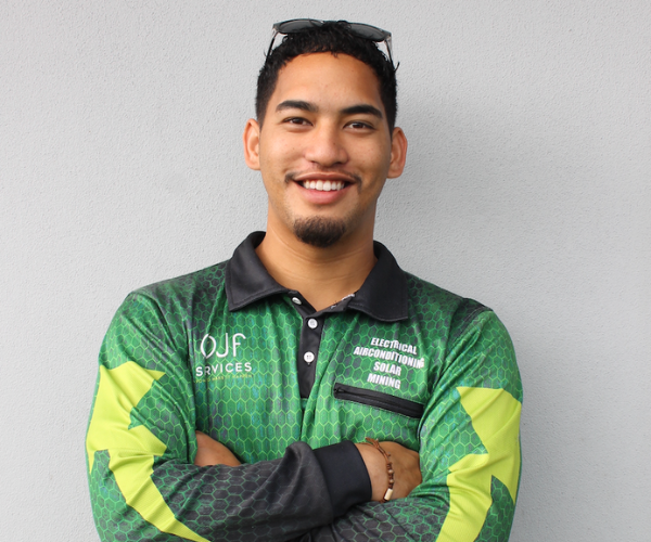 Tawhirimatea 'T' Croft, Apprentice at OJF Services Mackay
